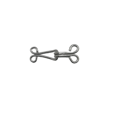 Гачок пришивний металевий