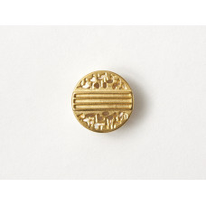 Гудзик на ніжці, пришивний, металевий  17 мм