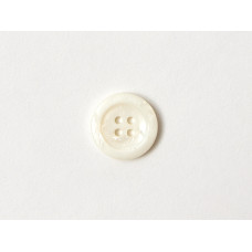Гудзик з мушлі, пришивний,  15 мм